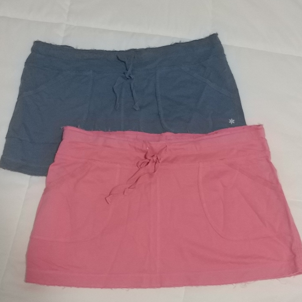 Cotton skirts, 2 front pockets